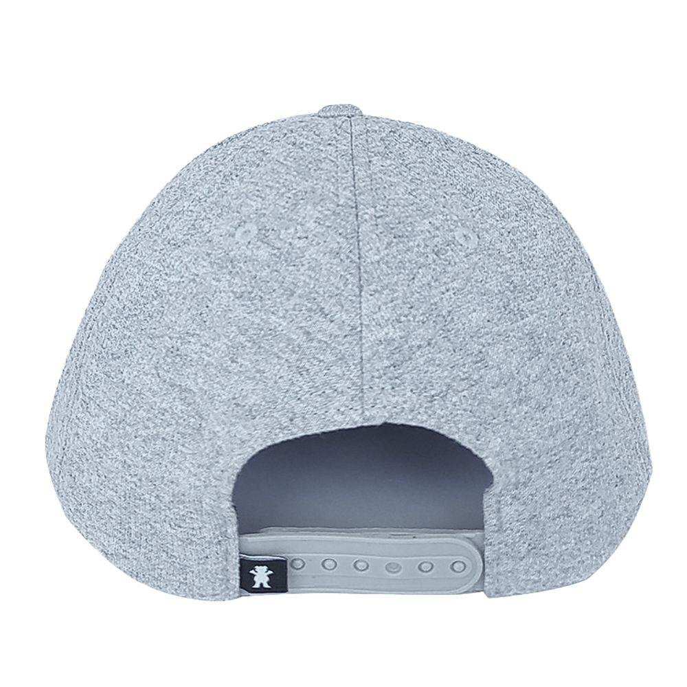 Boné Grizzly Aba Reta OG Bear Snapback Cinza Cinza 2