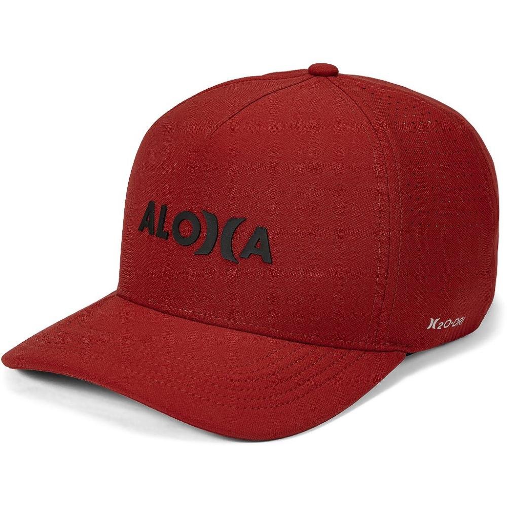 Boné Hurley Aba Curva Aloha SM24 Vermelho Vermelho 1