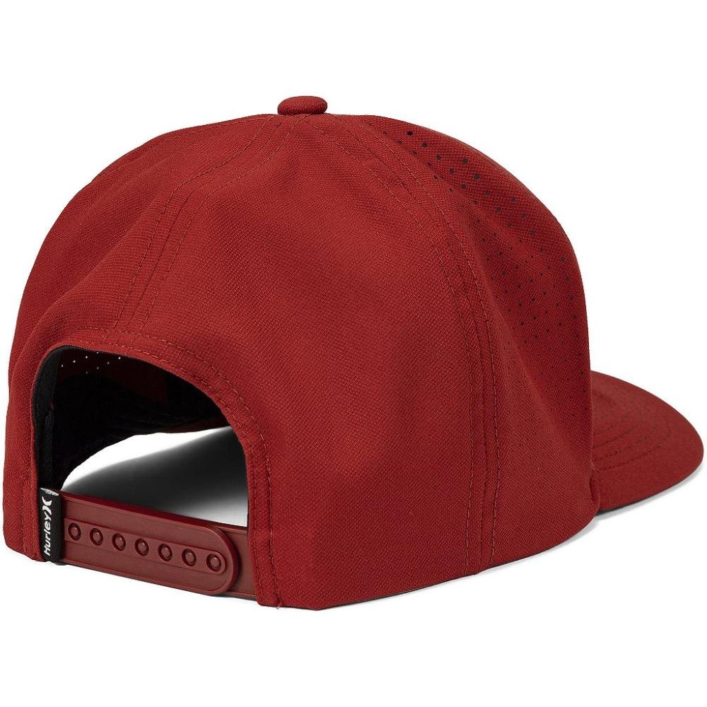 Boné Hurley Aba Curva Aloha SM24 Vermelho Vermelho 2