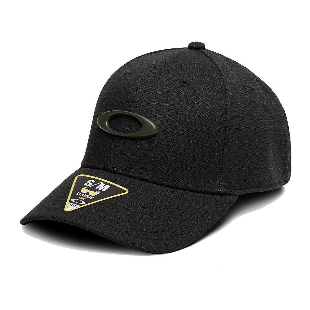 Boné Oakley Ellipse 6 Panel Hat Preto Preto 1