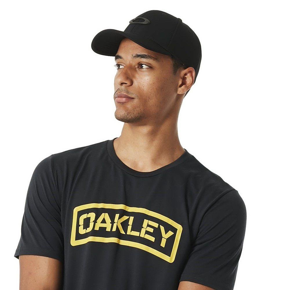 Boné Oakley Tincan Cap Preto/Carbon Fiber Preto 3