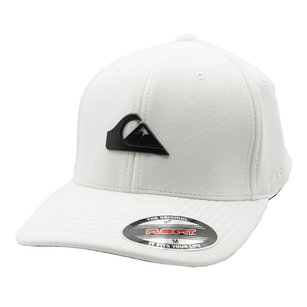 Boné Quiksilver Aba Curva Plate Big Solid SM23 Branco