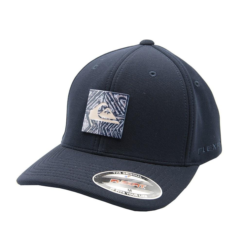 Boné Quiksilver Aba Curva Plate Heritage SM23 Navy Azul 1