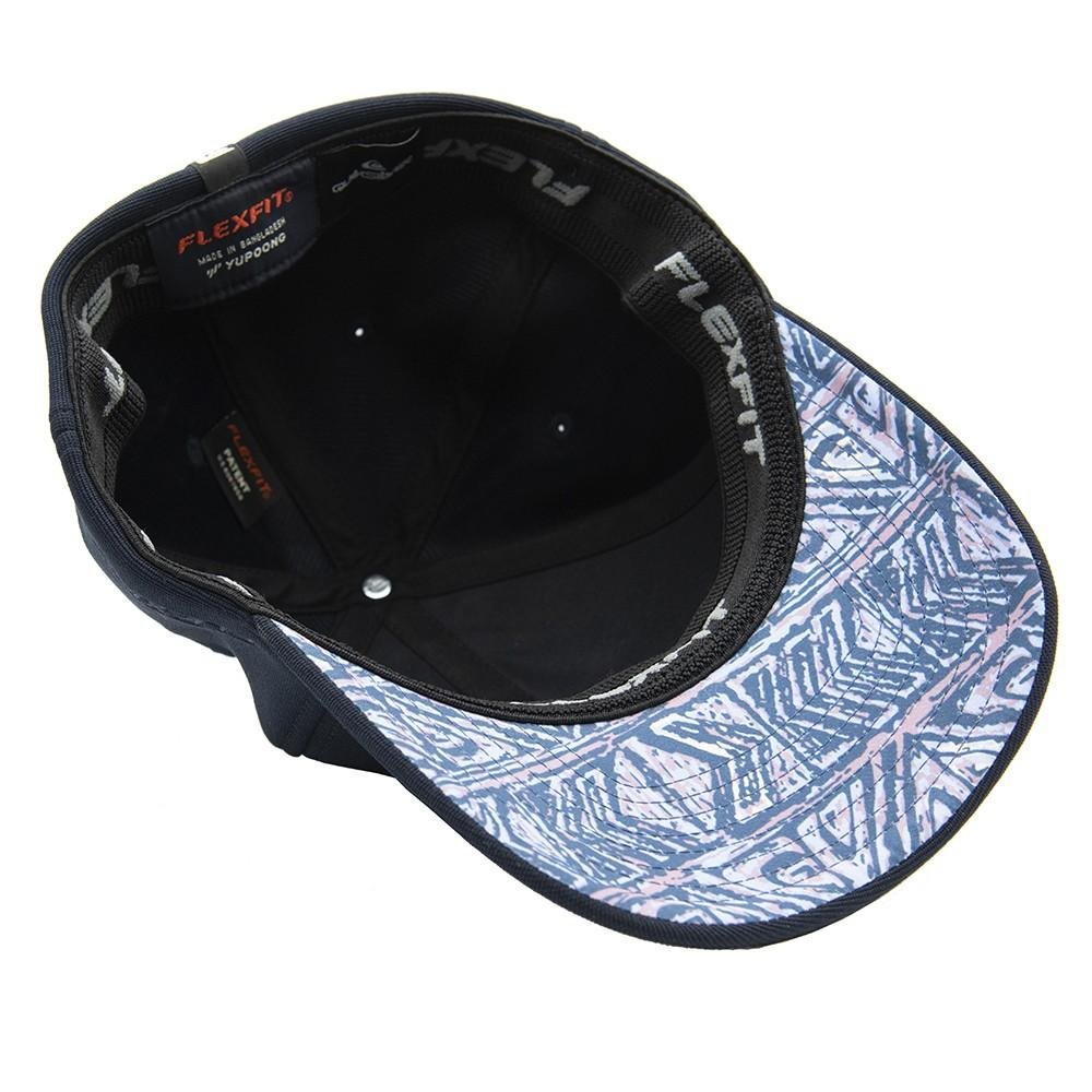 Boné Quiksilver Aba Curva Plate Heritage SM23 Navy Azul 2