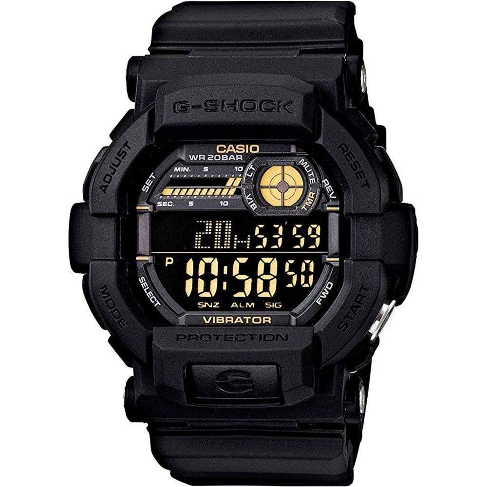Relógio G-Shock GD-350-1BDR Preto/Dourado Preto 1