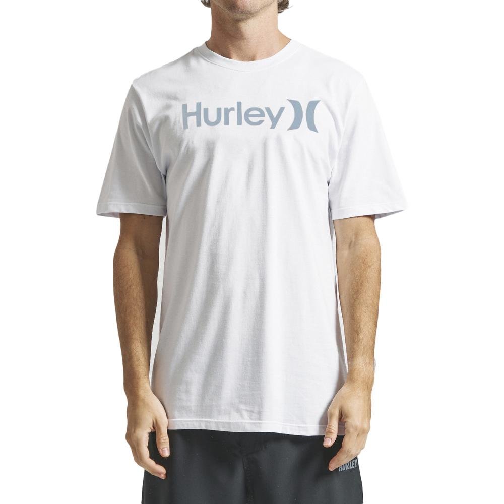 Camiseta Hurley O&O Solid Oversize SM24 Masculina Branco