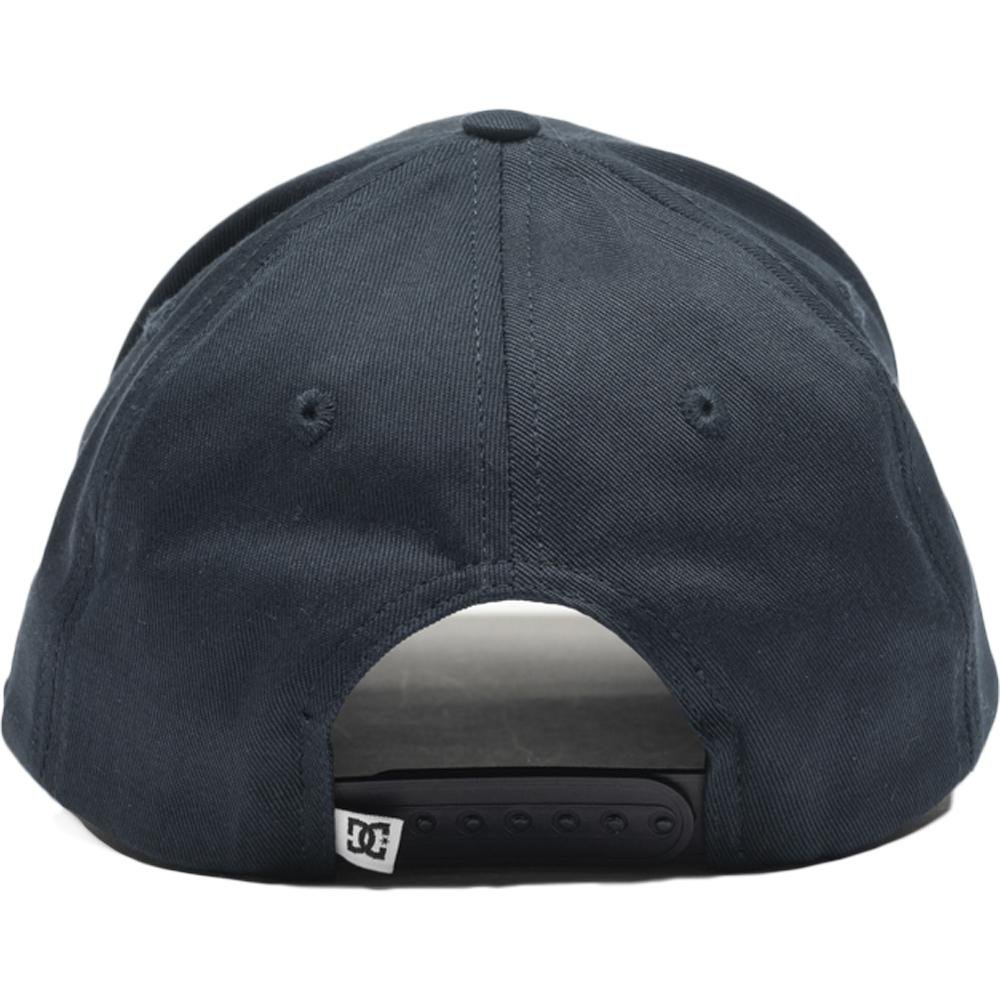 Boné DC Shoes Aba Curva Semi-Pro Snapback SM24 Marinho Azul 2