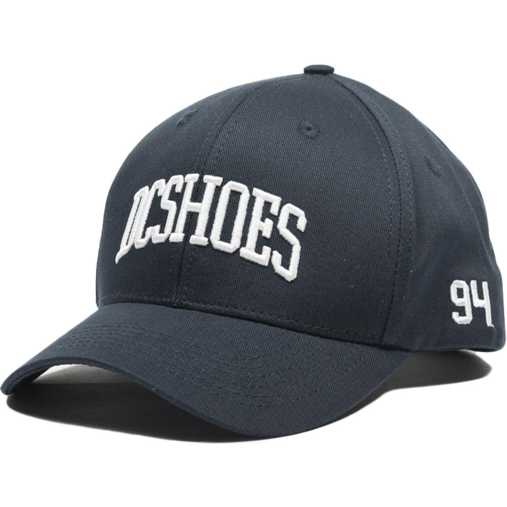 Boné DC Shoes Aba Curva Semi-Pro Snapback SM24 Marinho Azul 3
