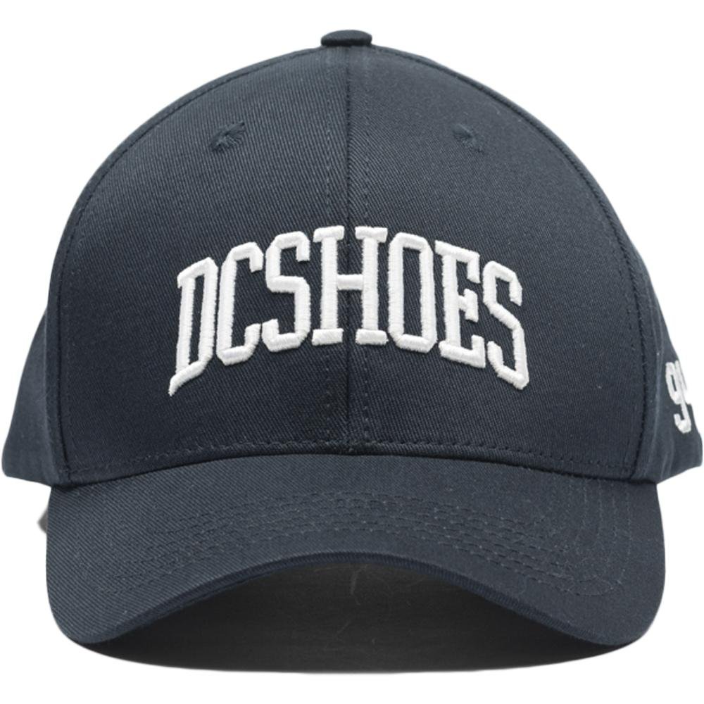 Boné DC Shoes Aba Curva Semi-Pro Snapback SM24 Marinho Azul 4