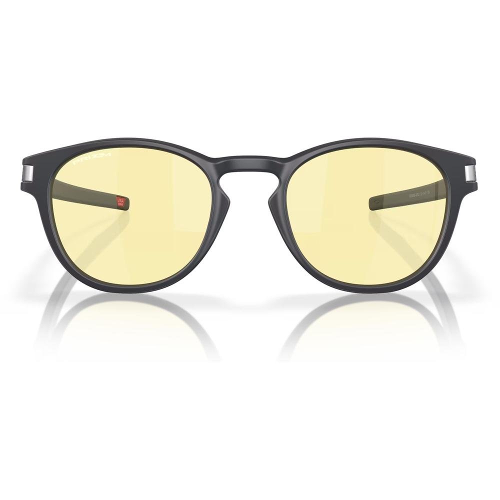 Óculos de Sol Oakley Latch Matte Carbon Lentes Prizm Gaming Preto 5