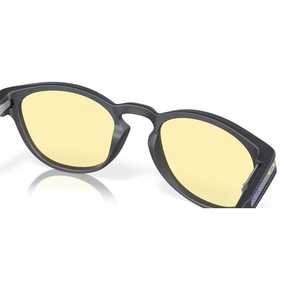 Óculos de Sol Oakley Latch Matte Carbon Lentes Prizm Gaming Preto 7