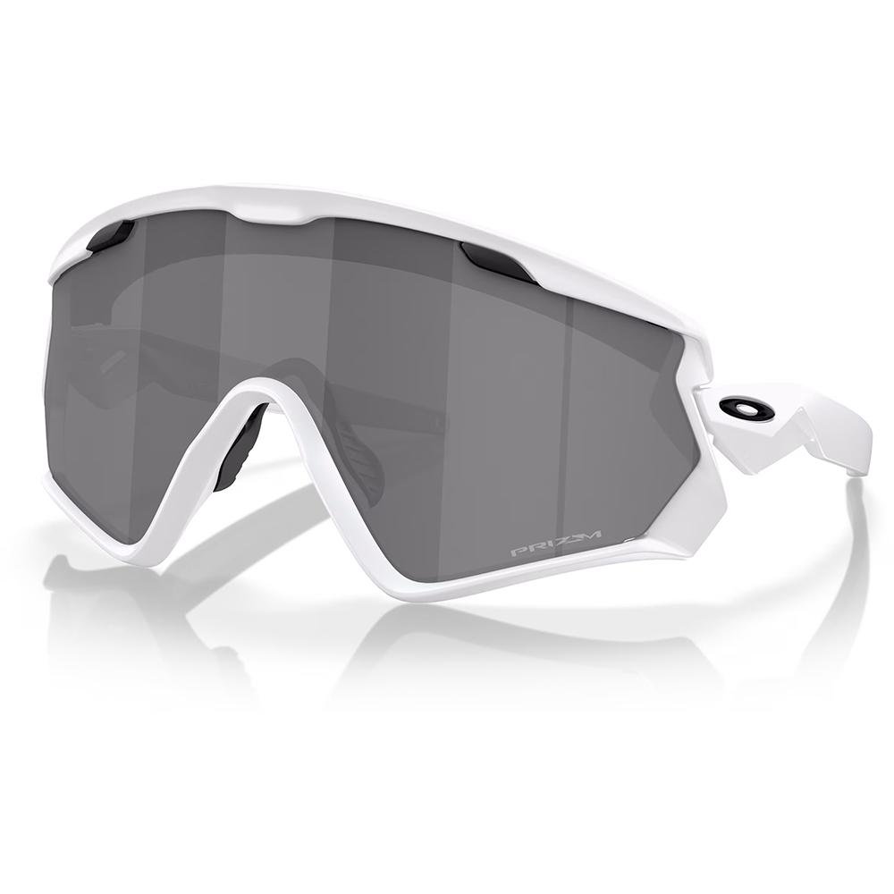Óculos de Sol Oakley Wind Jacket 2.0 Matte White Prizm Black Branco