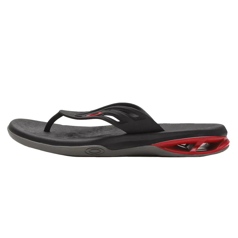 Chinelo Oakley Killer Point II SM24 Masculino Blackout Preto 4