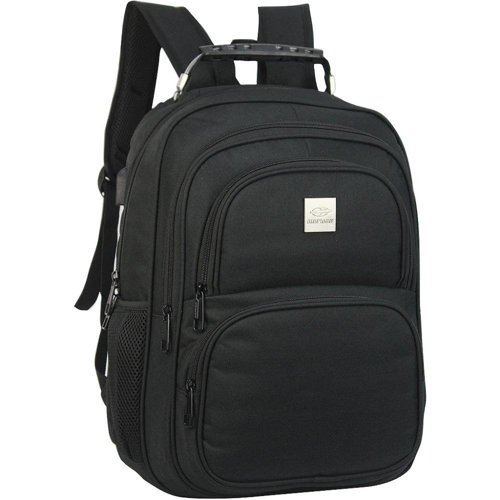 Mochila Mormaii Casual MOR-0207 30L Preto Preto 1