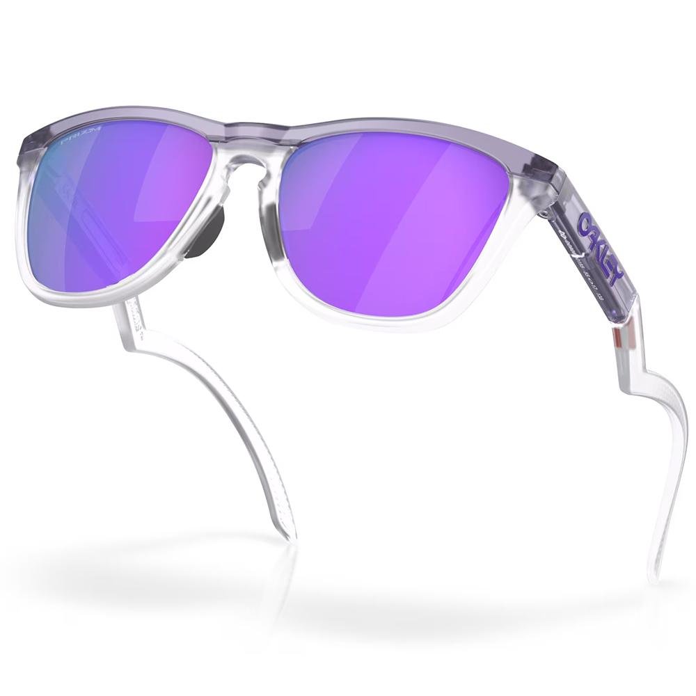 Óculos de Sol Oakley Frogskins Matte Lilac/Prizm Clear 0155 Multicores 2