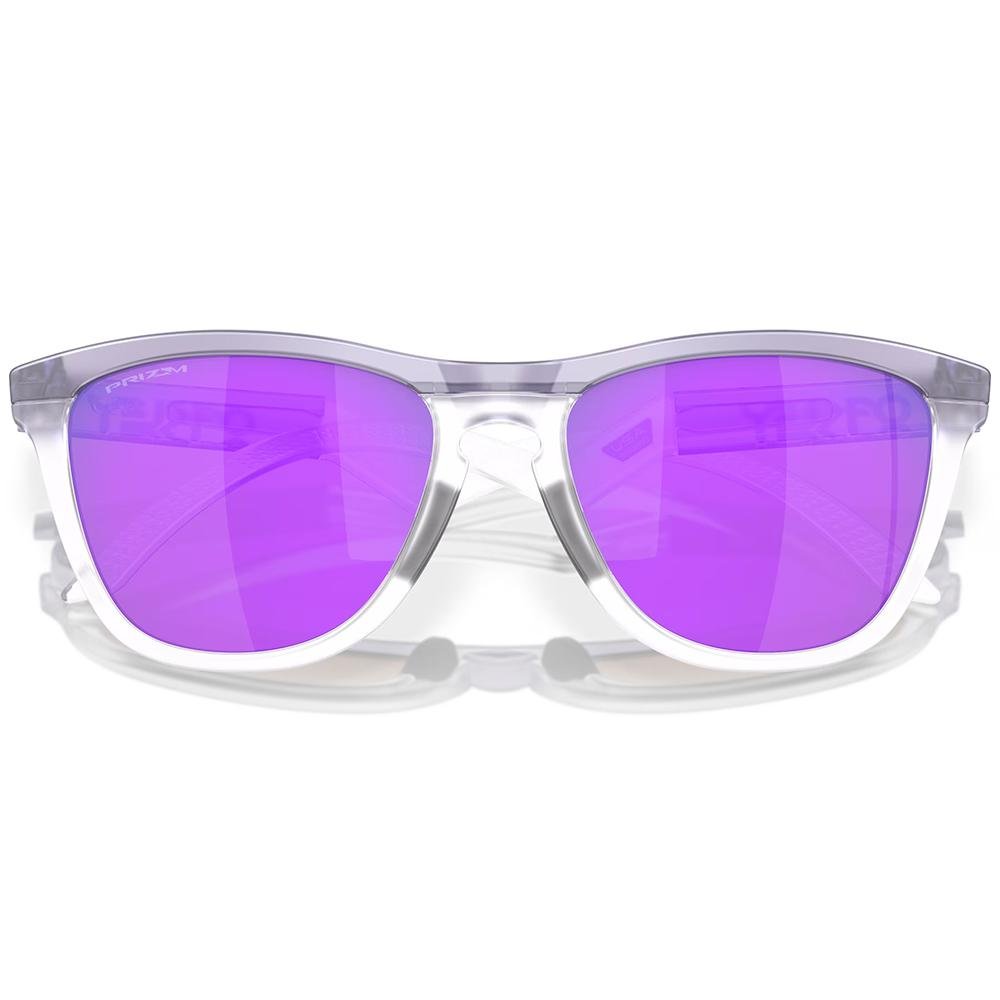 Óculos de Sol Oakley Frogskins Matte Lilac/Prizm Clear 0155 Multicores 5