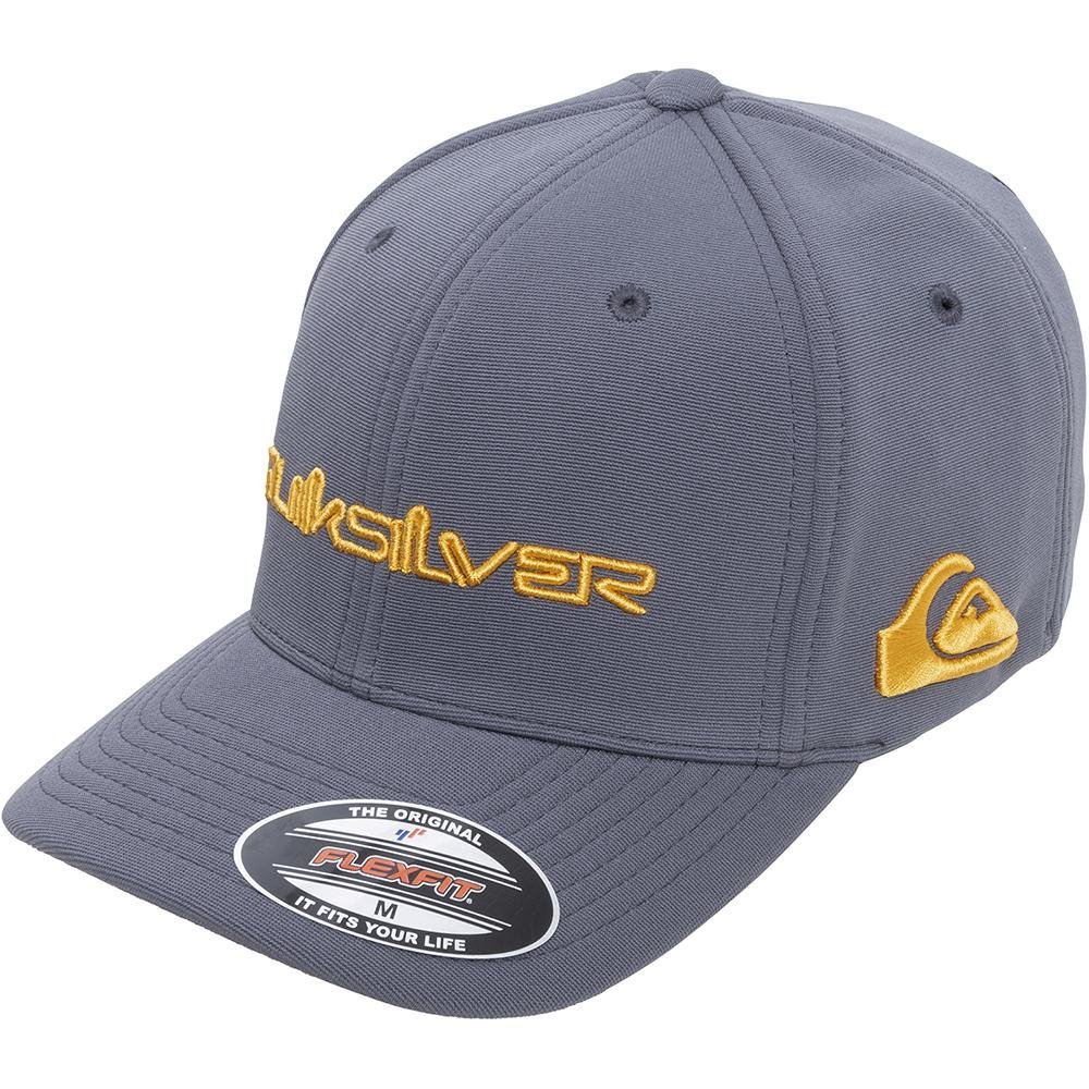 Boné Quiksilver Aba Curva Emb New Wave WT24 Dark Gray Cinza 1