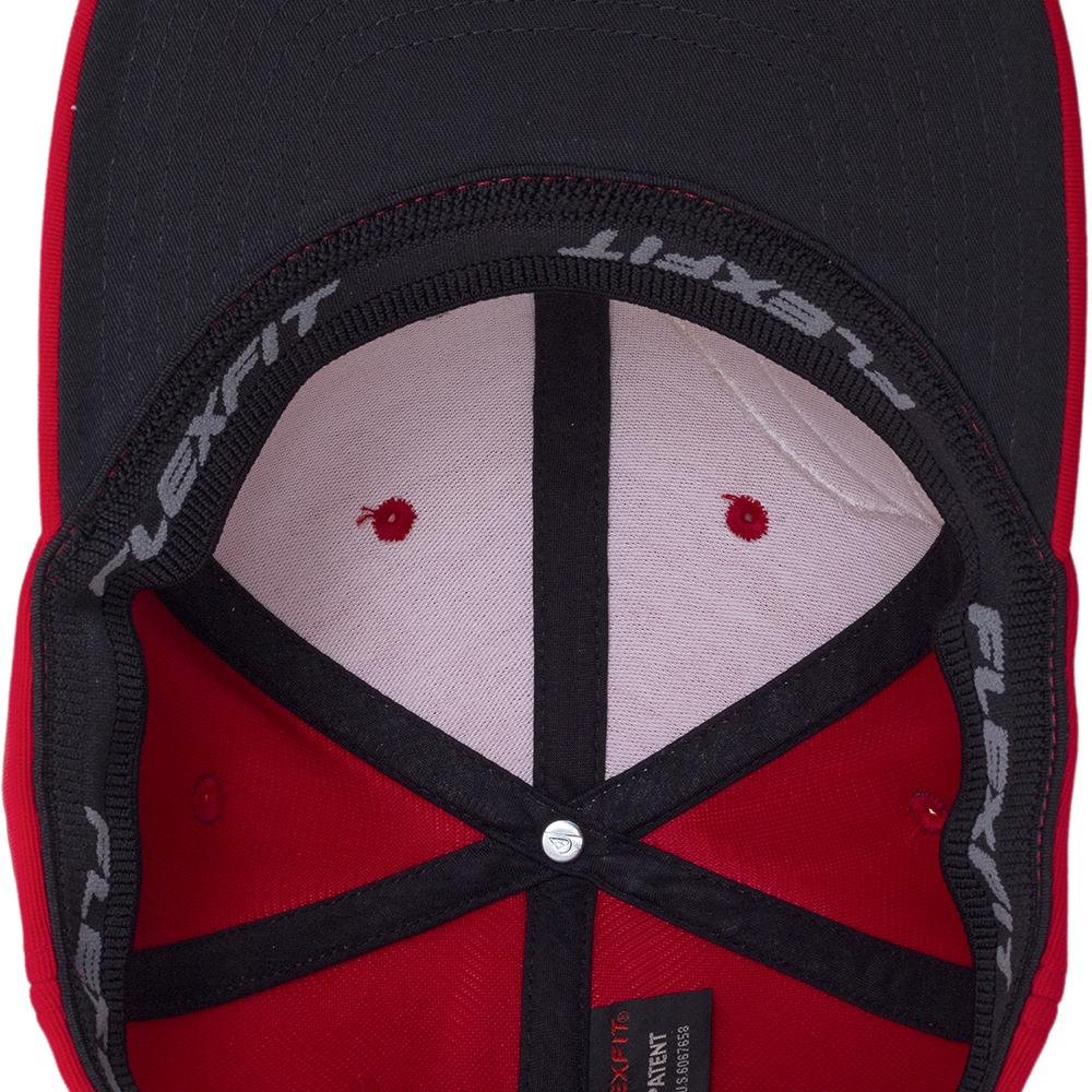 Boné Quiksilver Aba Curva Emb Side Omni WT24 Red Vermelho 3
