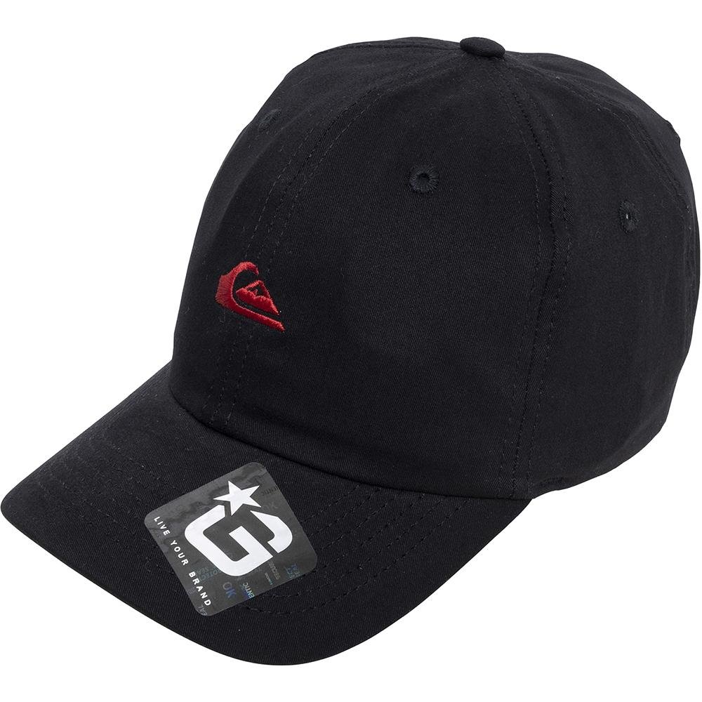 Boné Quiksilver Aba Curva Embroidery WT24 Preto Preto 1
