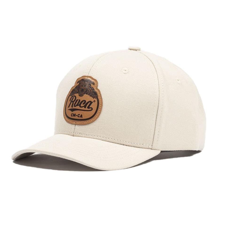 Boné RVCA Aba Curva Pantero Snapback WT24 Bege