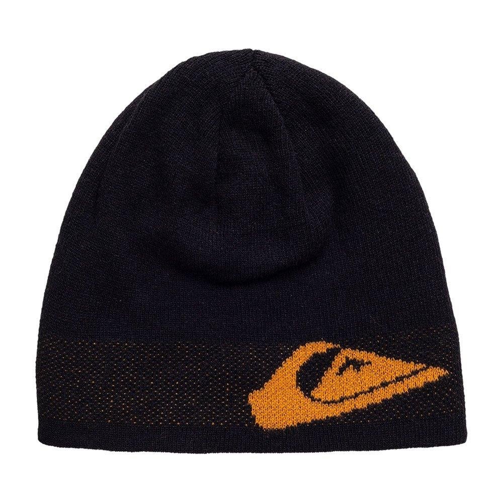 Gorro Quiksilver Double Omni Dupla Face WT24 Preto/Mostarda Preto 1