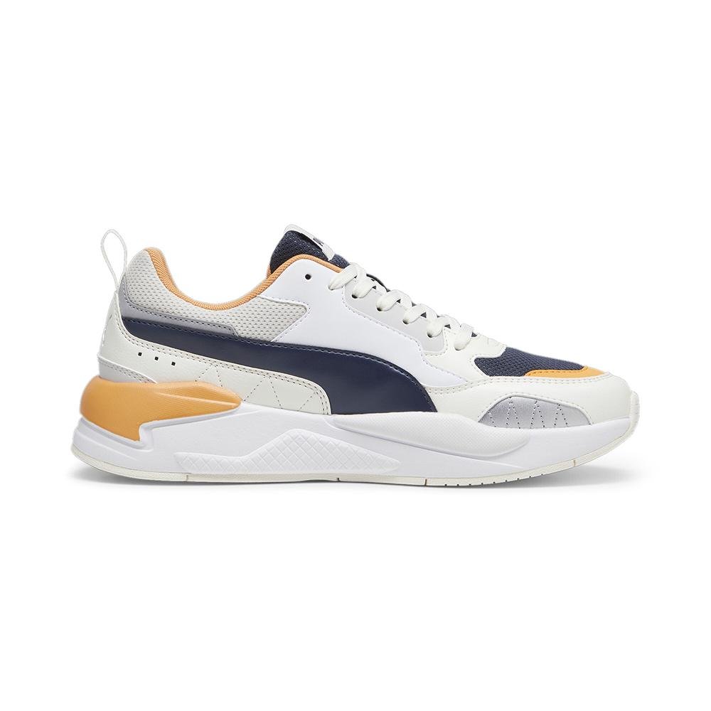 Tênis Puma X-Ray 2 Square Warm White/Navy/White/Clementine Branco 1