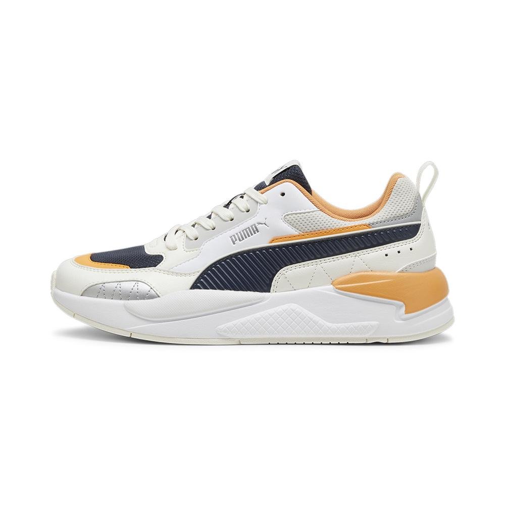 Tênis Puma X-Ray 2 Square Warm White/Navy/White/Clementine Branco 5