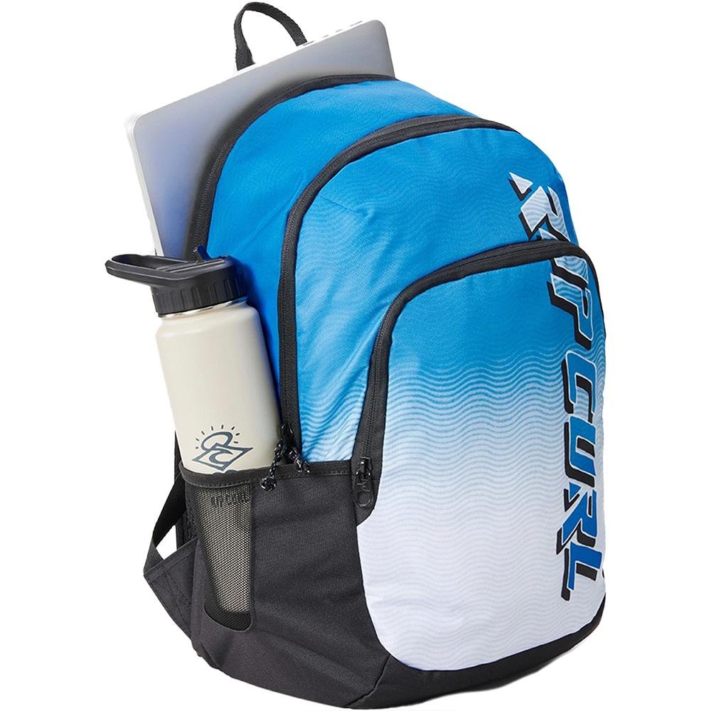 Mochila Rip Curl Ozone 30L Faded Slant WT24 Blue/White Azul 4
