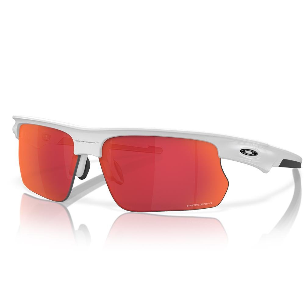 Óculos de Sol Oakley BiSphaera Matte White Prizm Field Branco 1