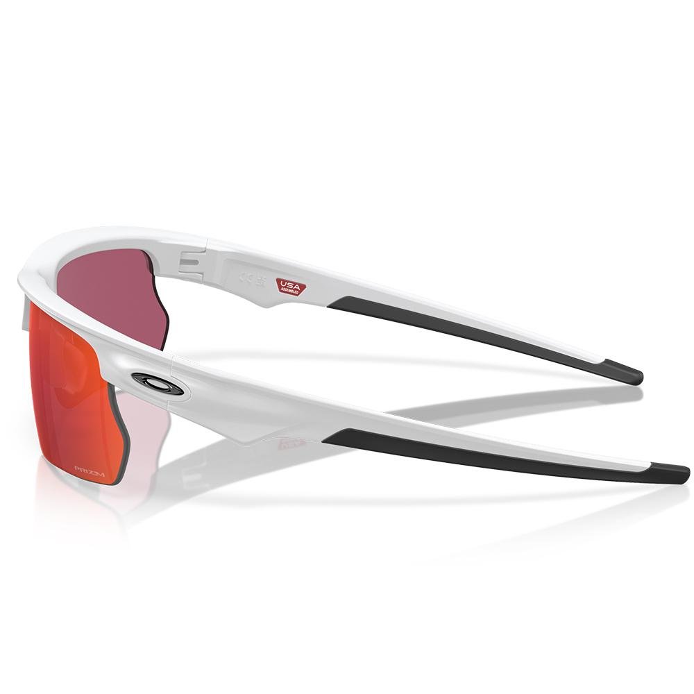 Óculos de Sol Oakley BiSphaera Matte White Prizm Field Branco 2