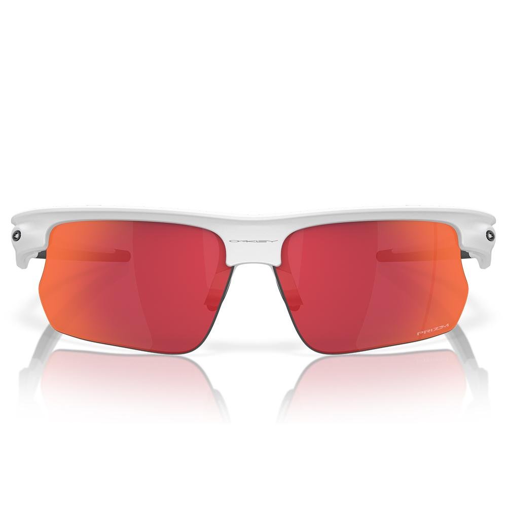 Óculos de Sol Oakley BiSphaera Matte White Prizm Field Branco 4