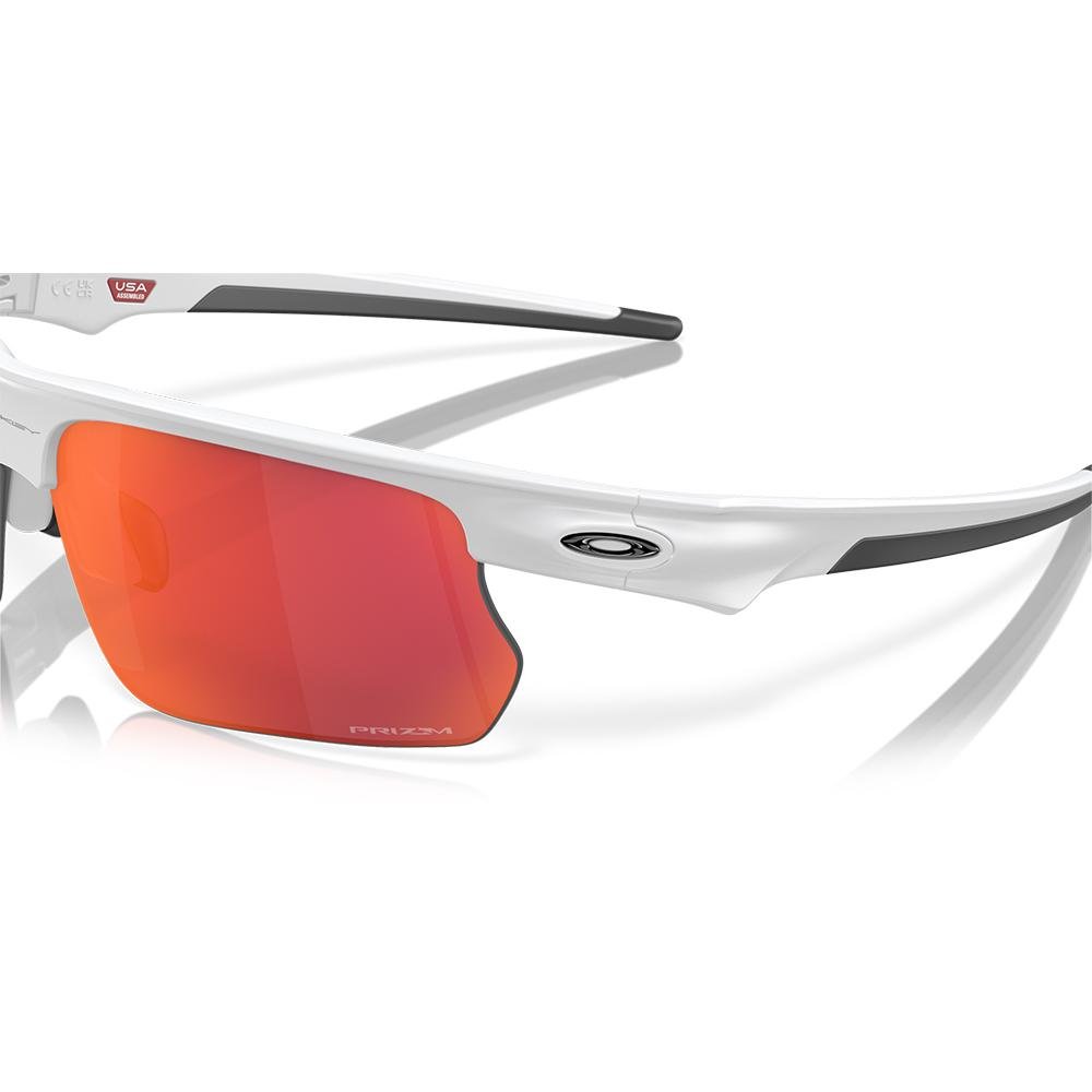 Óculos de Sol Oakley BiSphaera Matte White Prizm Field Branco 6