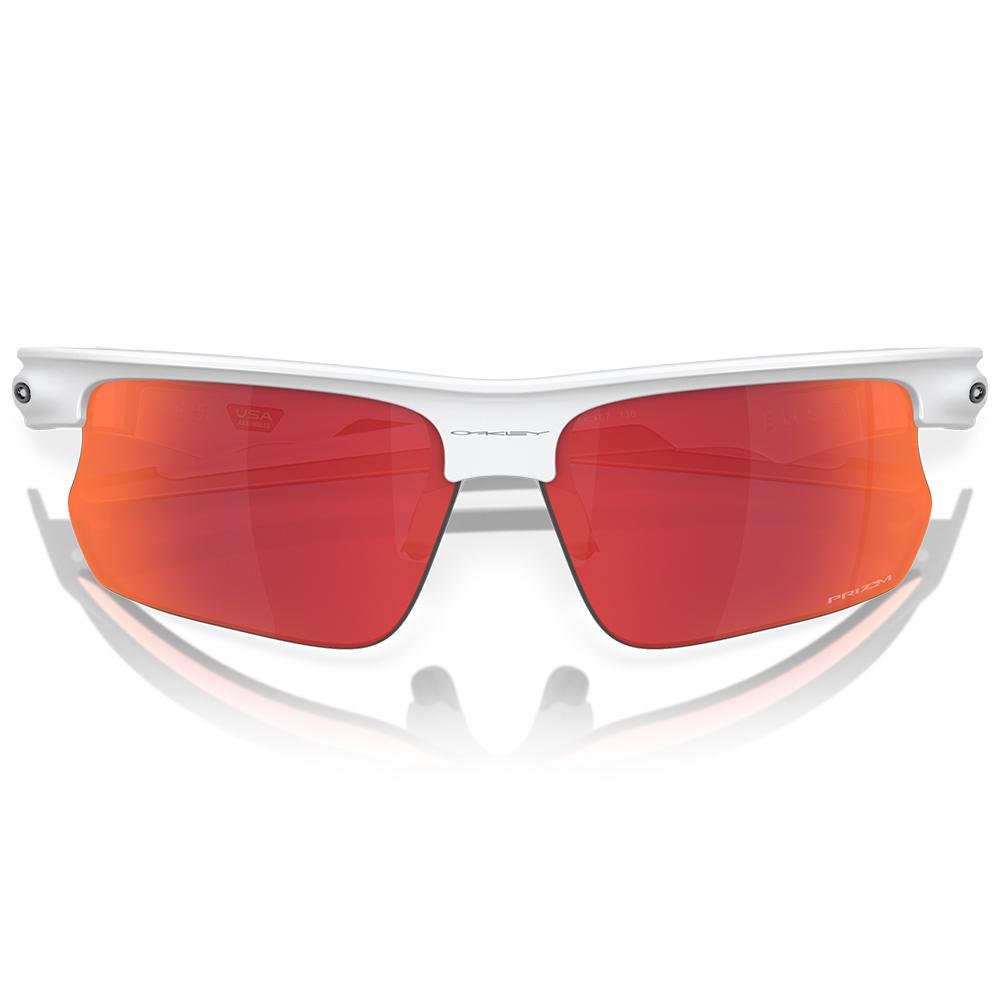 Óculos de Sol Oakley BiSphaera Matte White Prizm Field Branco 7