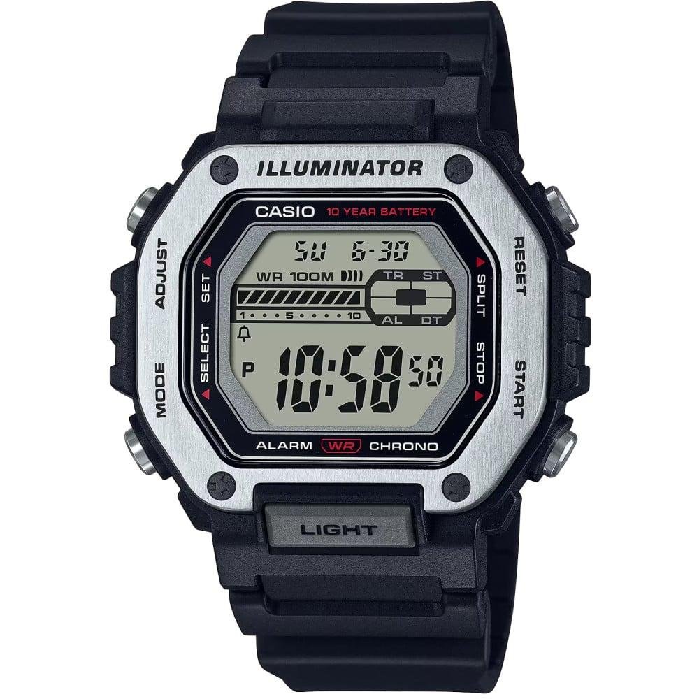 Relógio Casio Standard MWD-110H-1AVDF-SC Preto Preto 1
