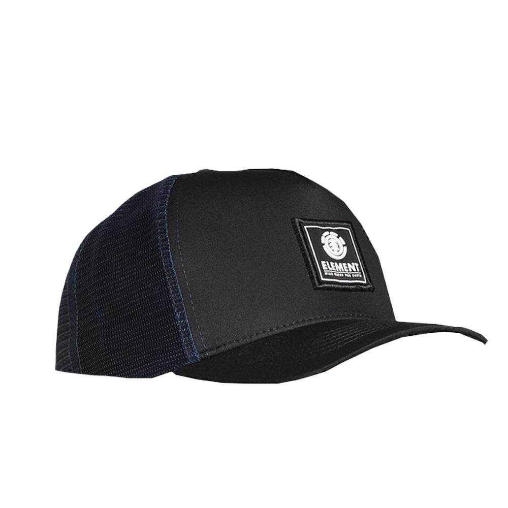 Boné Element Aba Curva Icon Mesh WT24 Preto Preto 1