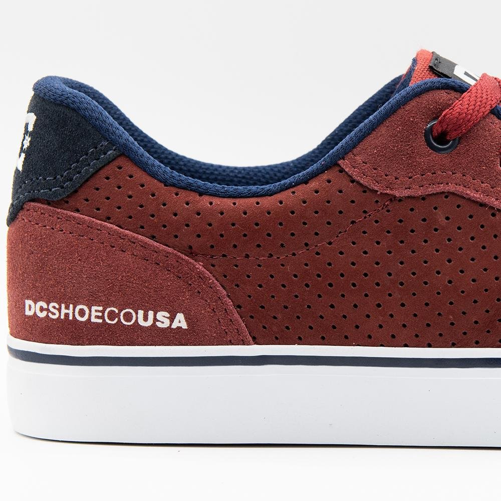 Tênis DC Shoes Anvil LA SE WT24 Masculino Wine/Navy/White Vermelho 2