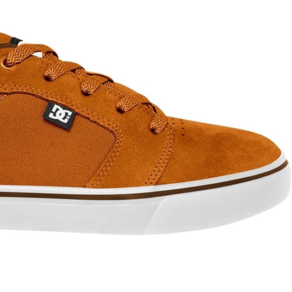 Tênis DC Shoes Anvil LA WT24 Masculino Mustard/Black/White Laranja 2