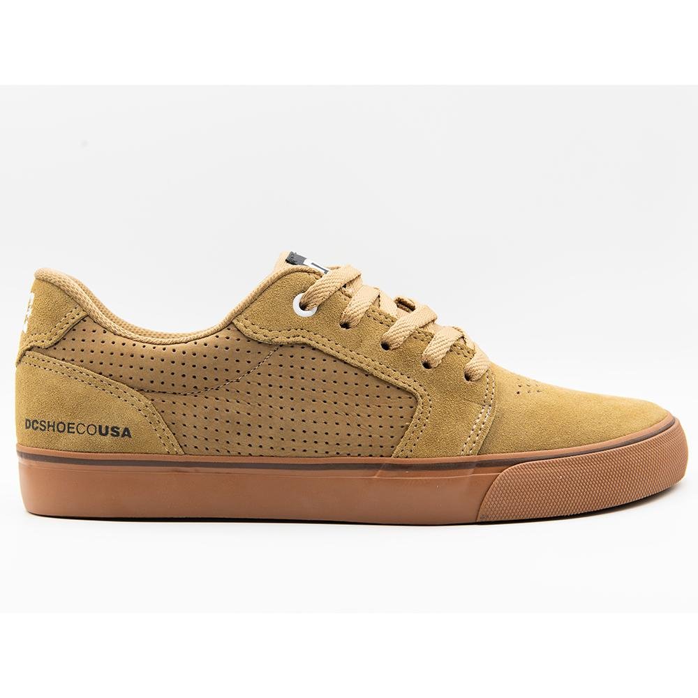 Tênis DC Shoes DC Anvil LA SE WT24 Caramel/Black/Gum Bege 1