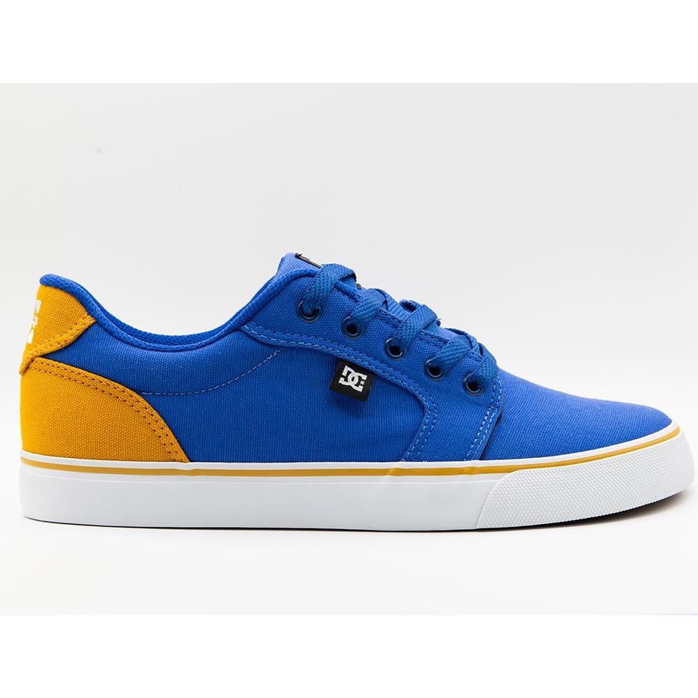 Tênis DC Shoes DC Anvil TX LA WT24 Blue/Mustard/White Azul