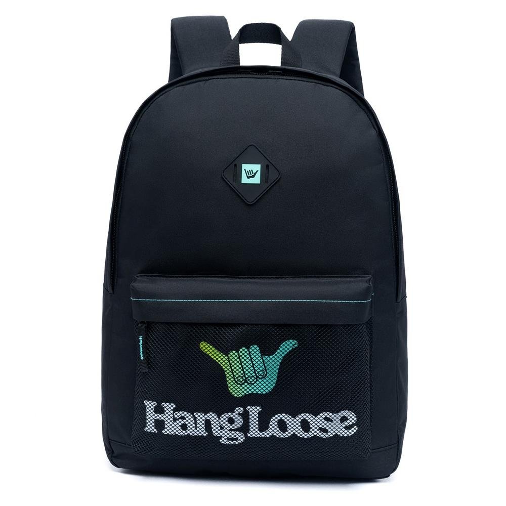 Mochila Hang Loose Neon 18L SM25 Preto Preto 1