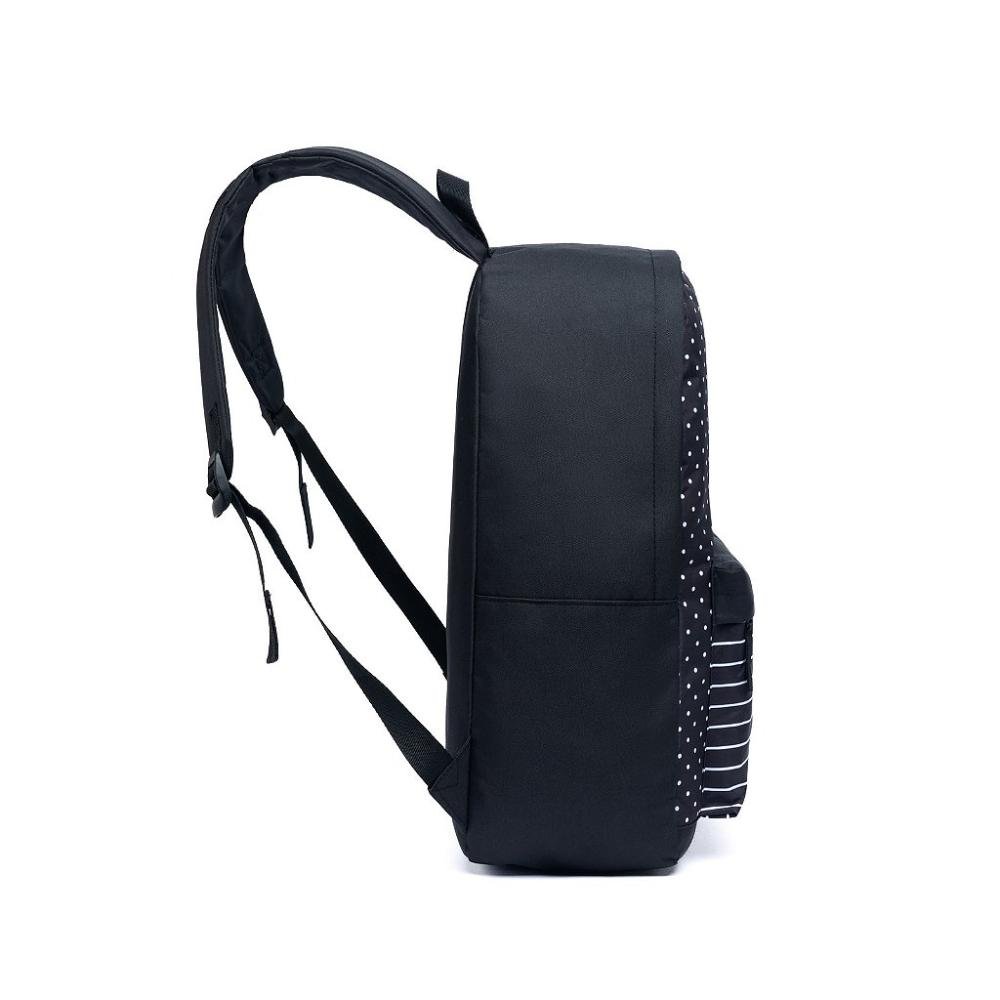 Mochila Hurley Dots 18L SM25 Preto Preto 4