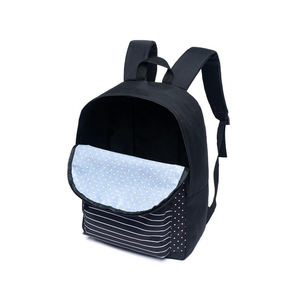 Mochila Hurley Dots 18L SM25 Preto Preto 5