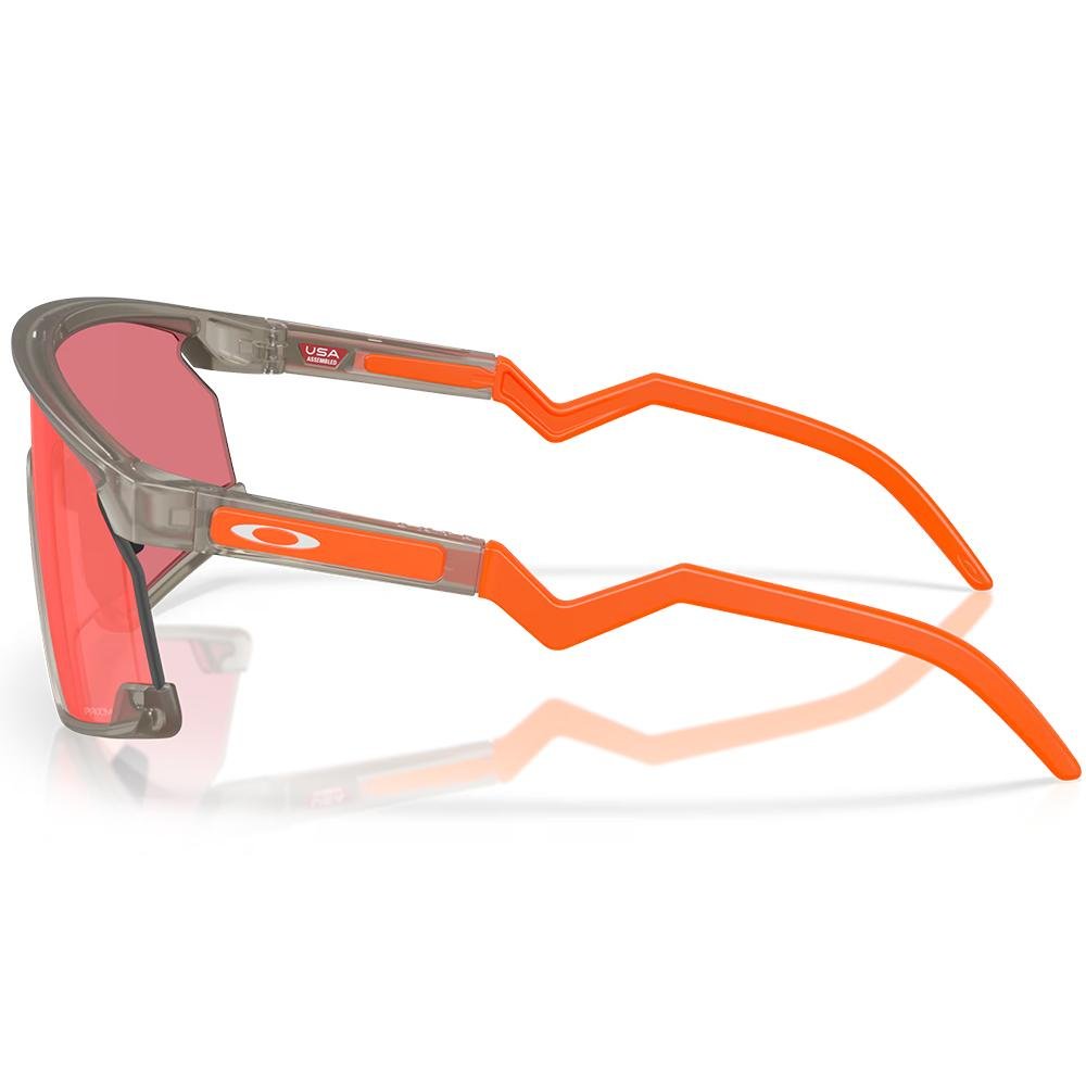 Óculos de Sol Oakley BXTR Matte Grey Ink Prizm Trail Torch Cinza/Laranja 2