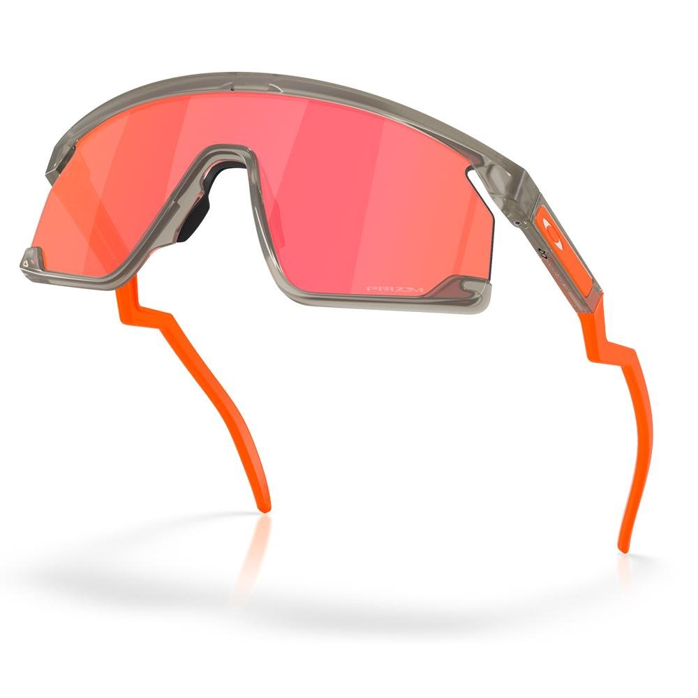 Óculos de Sol Oakley BXTR Matte Grey Ink Prizm Trail Torch Cinza/Laranja 4