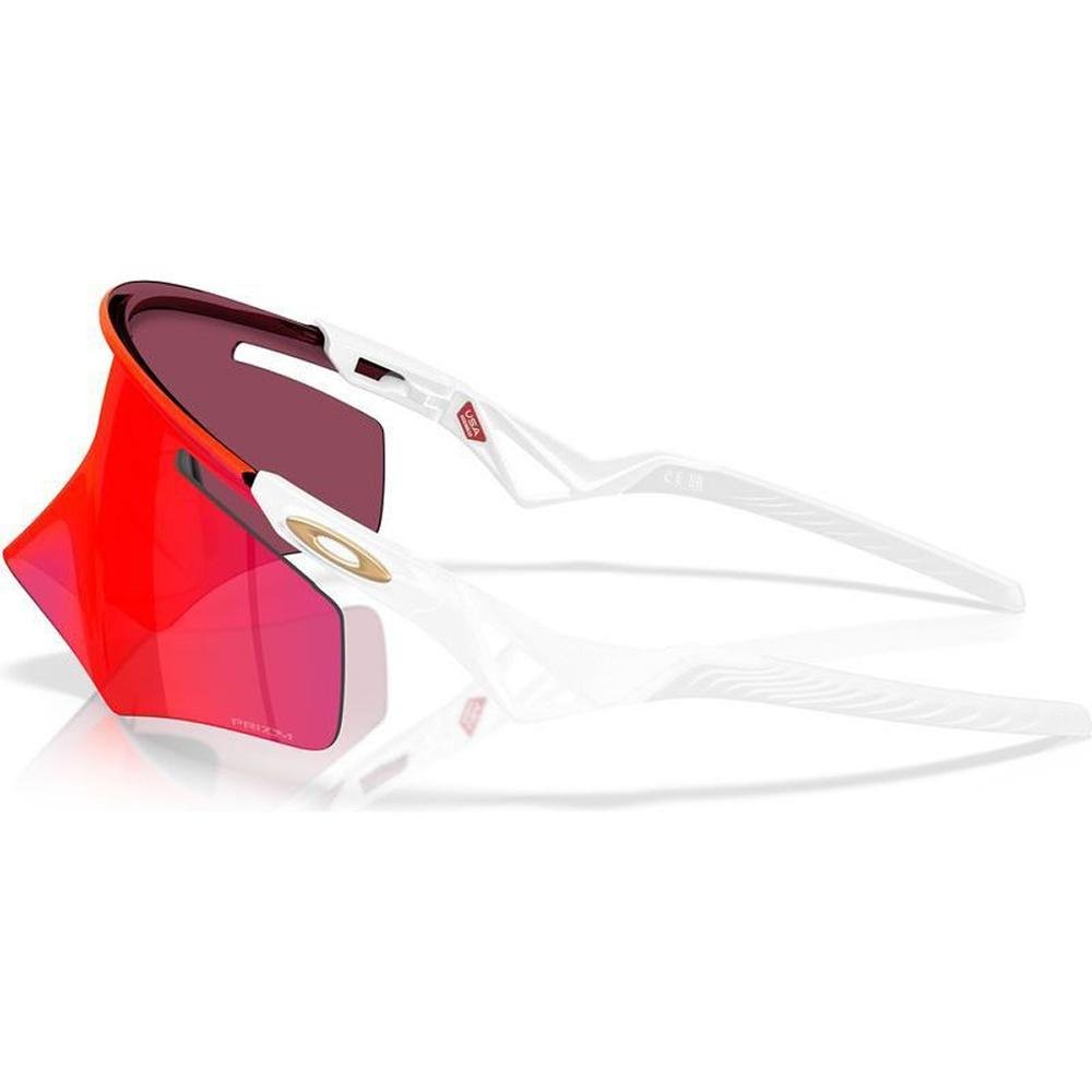 Óculos de Sol Oakley QNTM Kato White Prizm Road Laranja/Roxo 2
