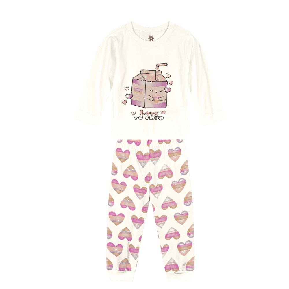 Pijama Brilha No Escuro Infantil Brandili - 255870945