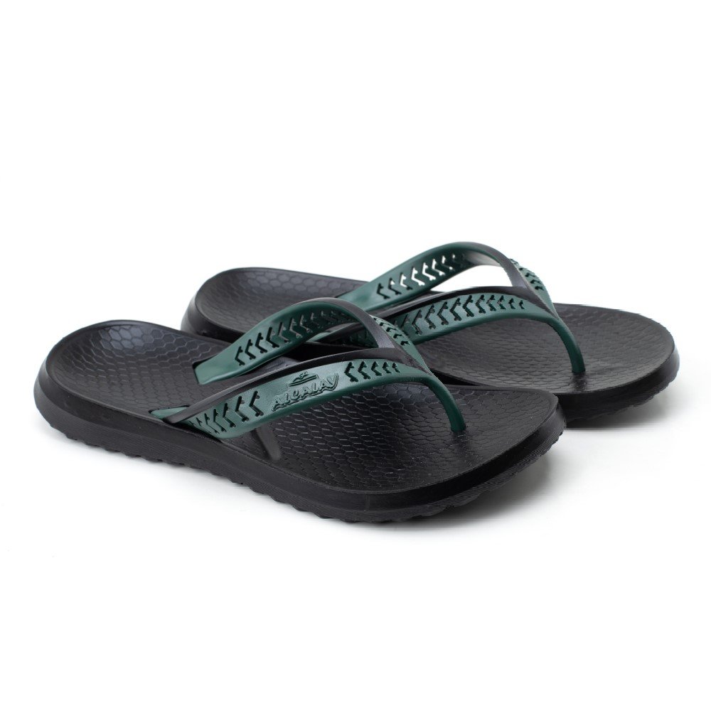 Chinelo de Dedo Alcalay com Tiras Finas e Sola Emborrachada