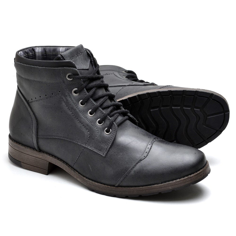 Coturno Amanda Block Feminino,Masculino Preto 3