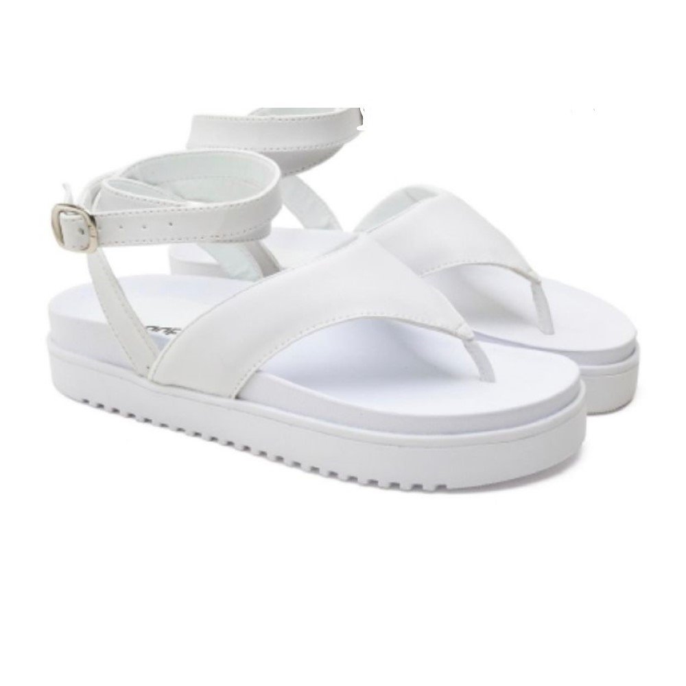Papete Amanda Block 7010703893247 Feminino 3907 Branco