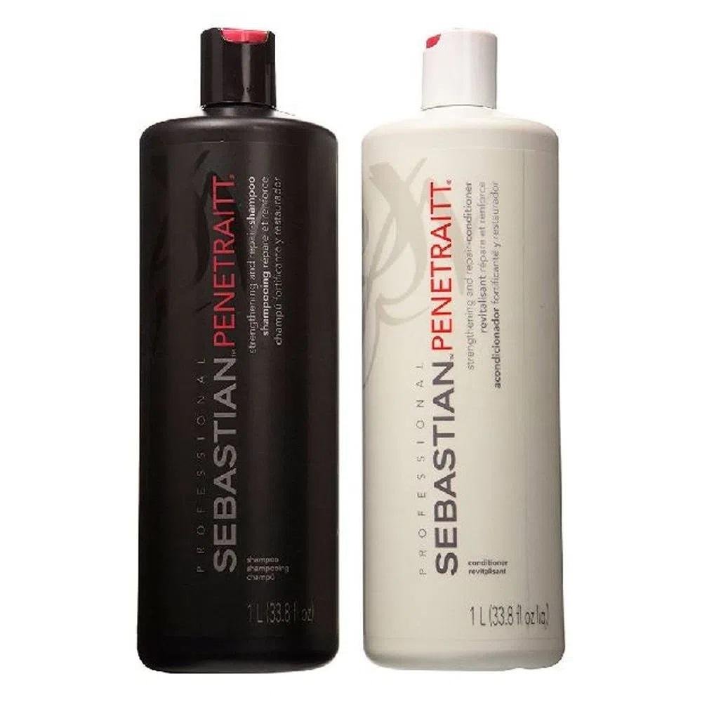 Kit Sebastian Penetraitt Shampoo  1000ml e Condicionador 1000ml